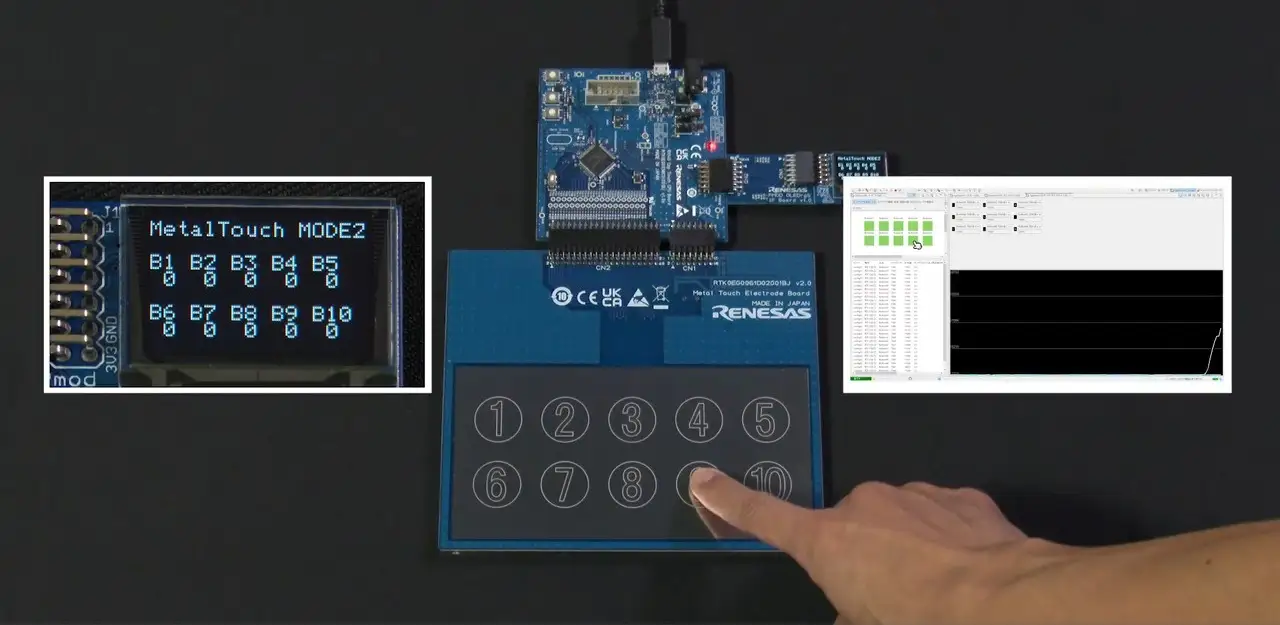 How to achieve low-cost touch button function without using touch chips?